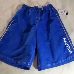 Nautica Kids Royal Blue Shorts with Yellow Accents! SIZE XL 18-20 Youth NWT